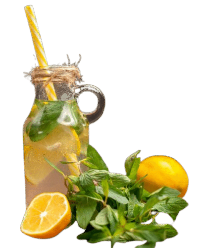 Citrus Basil Zing Juice